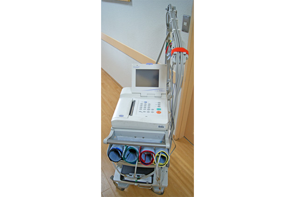 圧脈波検査（動脈硬化の検査）